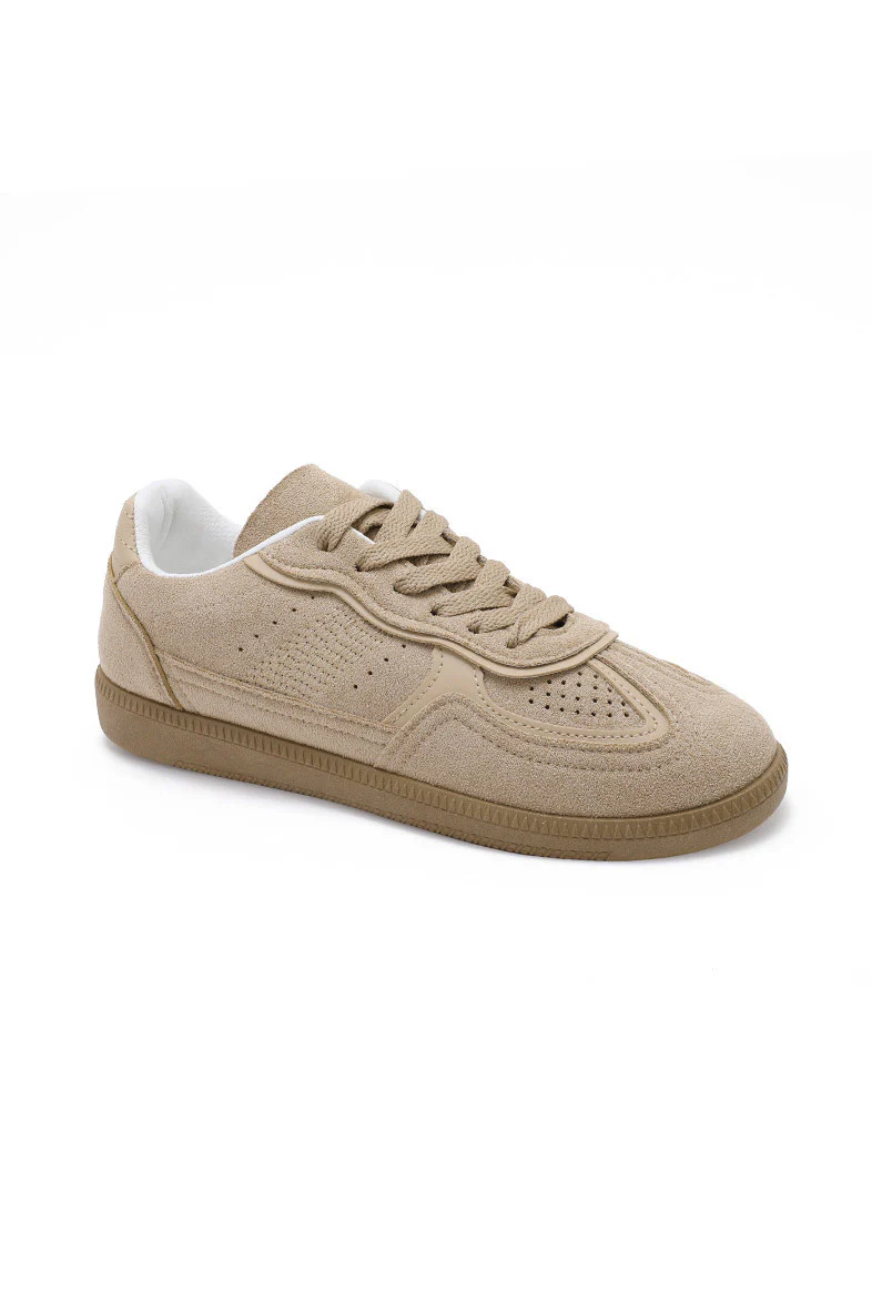 Ravi Camel Suedette Trainers - Weharma