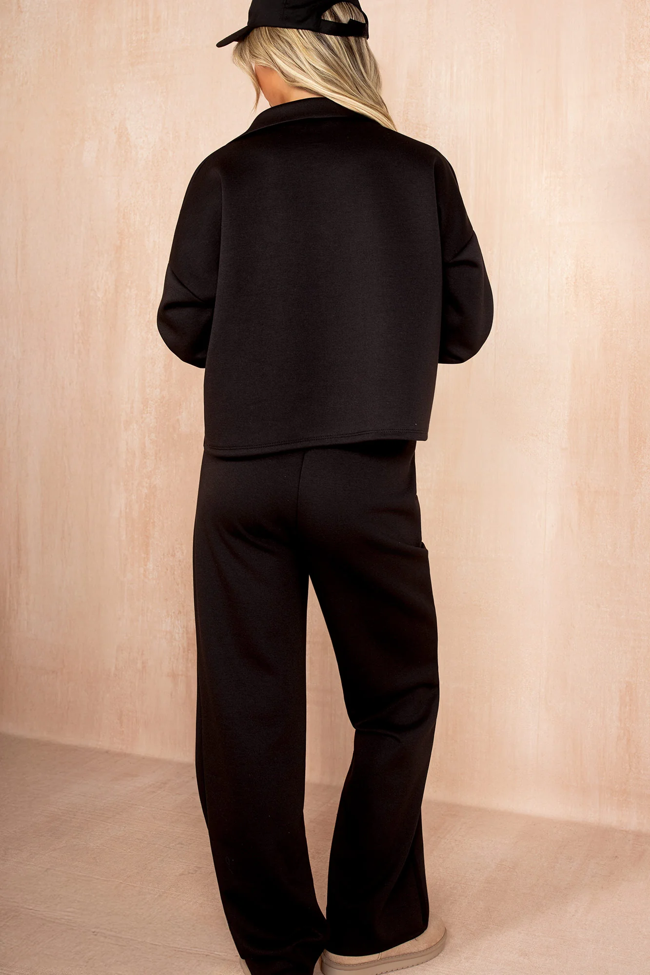 Kendal Black Polo Style Co Ord - Weharma