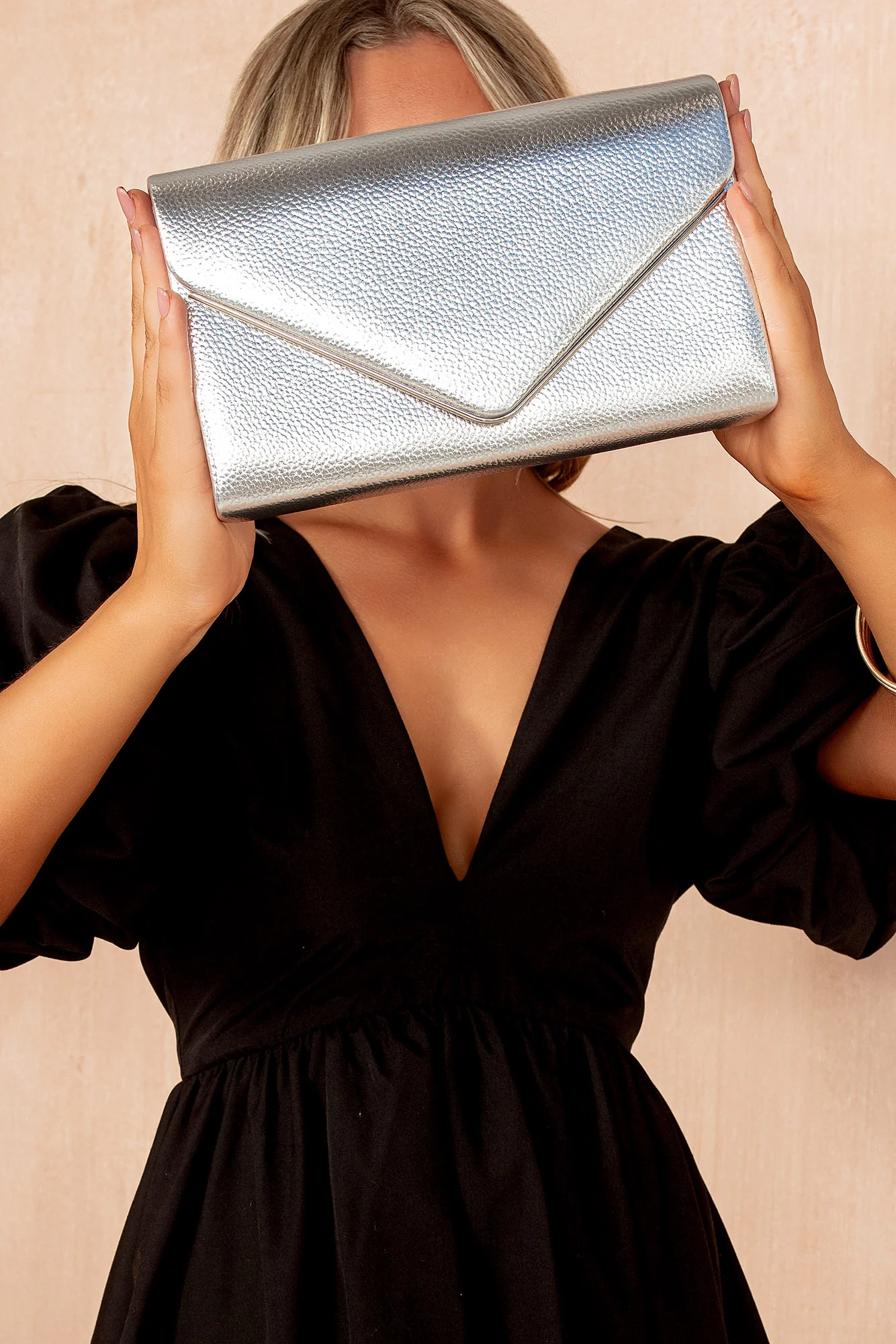 Pollie Silver PU Detachable Chain Bag - Weharma