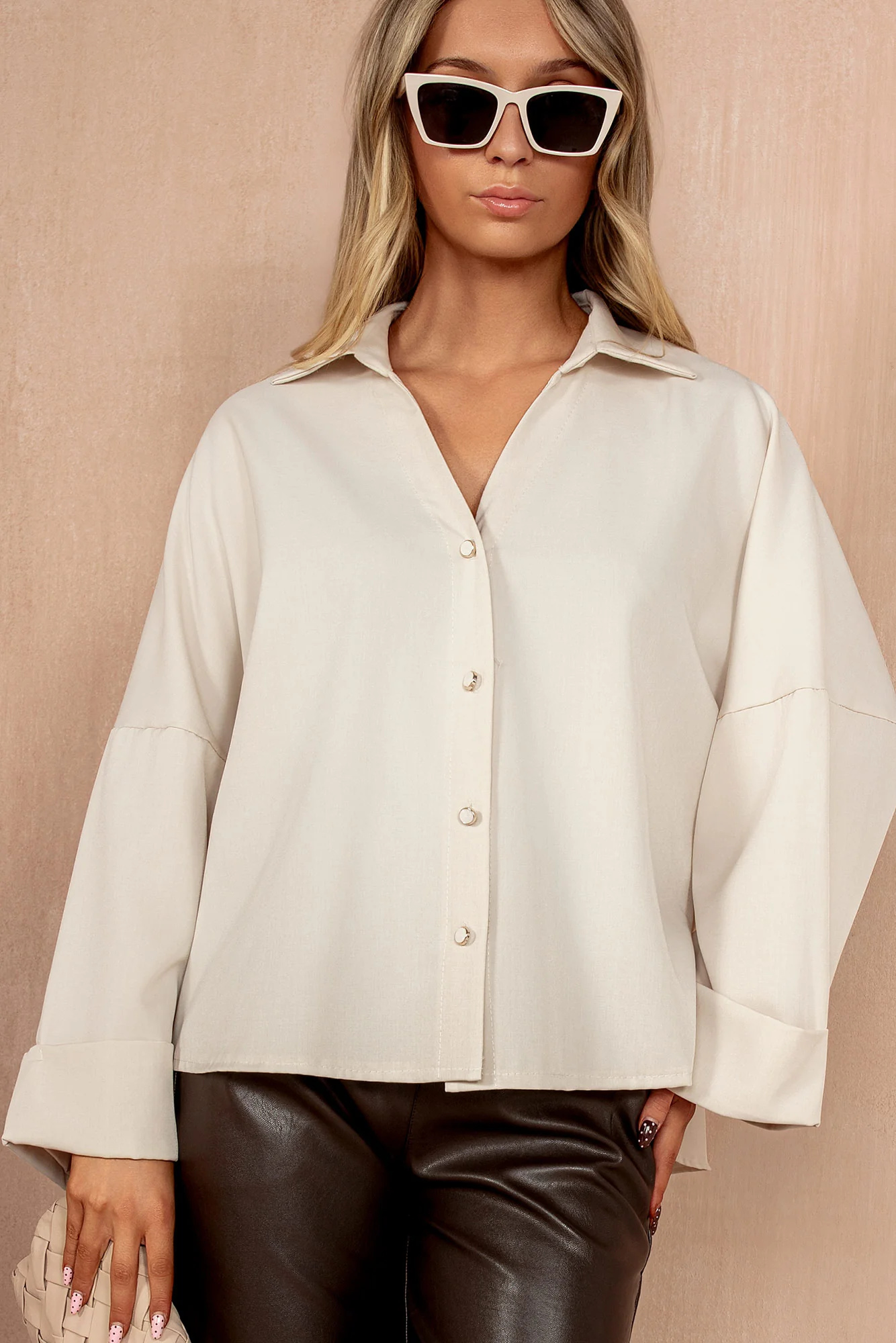 Val Stone Oversized Shirt - Weharma